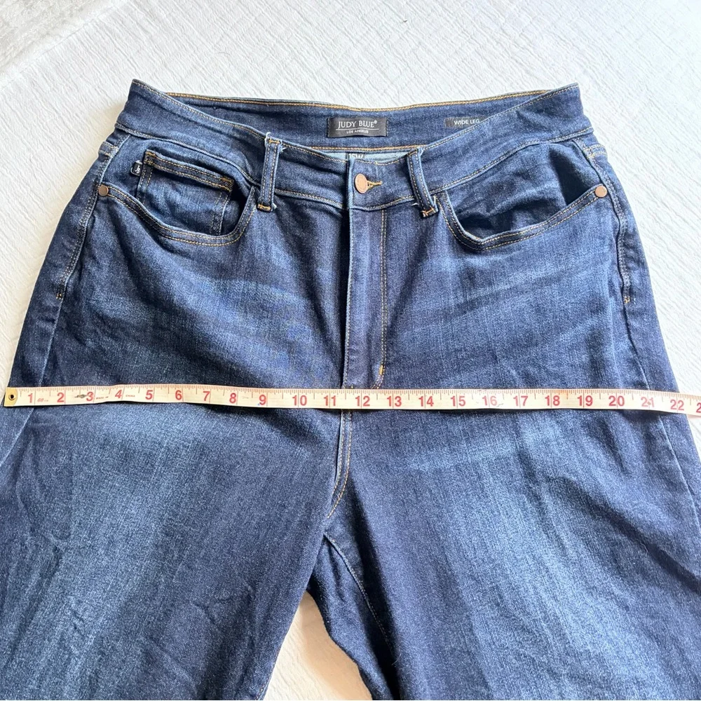 Judy Blue Wide Leg Jeans - Picture 7 of 10